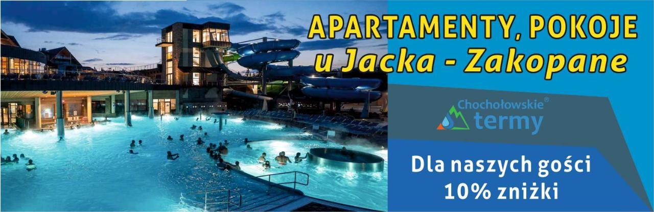 Apartamenty Pokoje U Jacka Zakopane Exterior photo